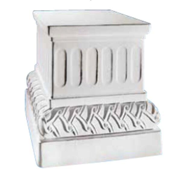 Decorative Sqaure Marble Pedestal Base